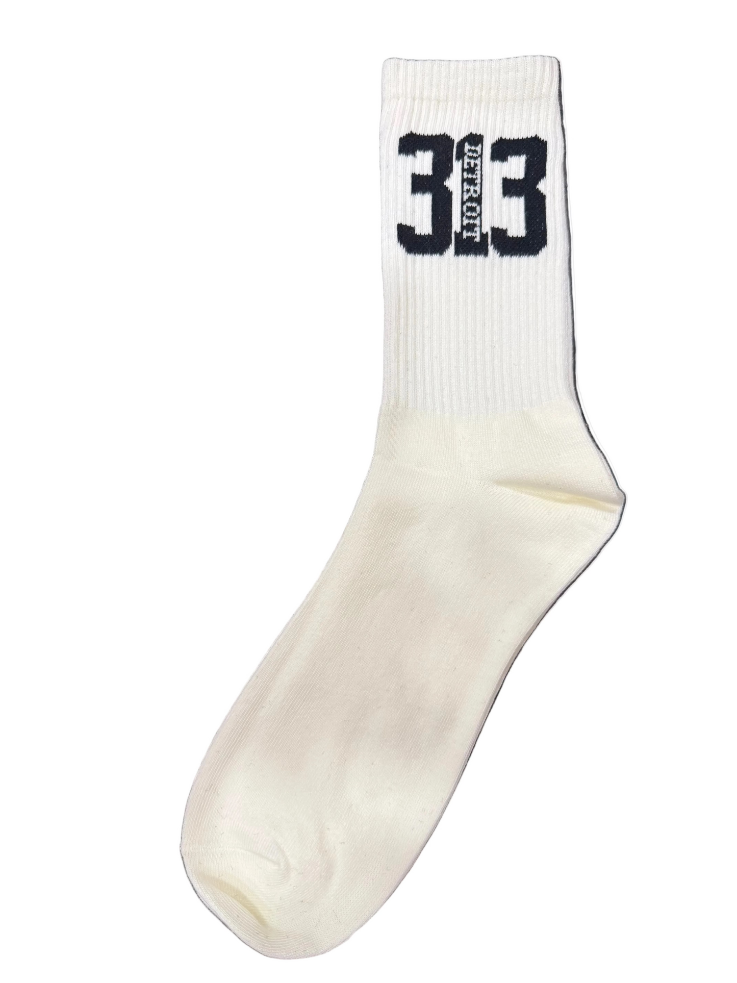 Detroit 313 socks (cream/off-white)