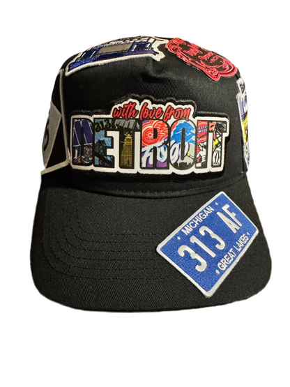 All over patch hat