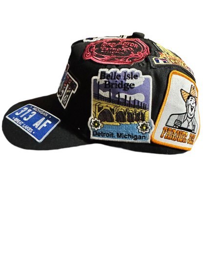 All over patch hat