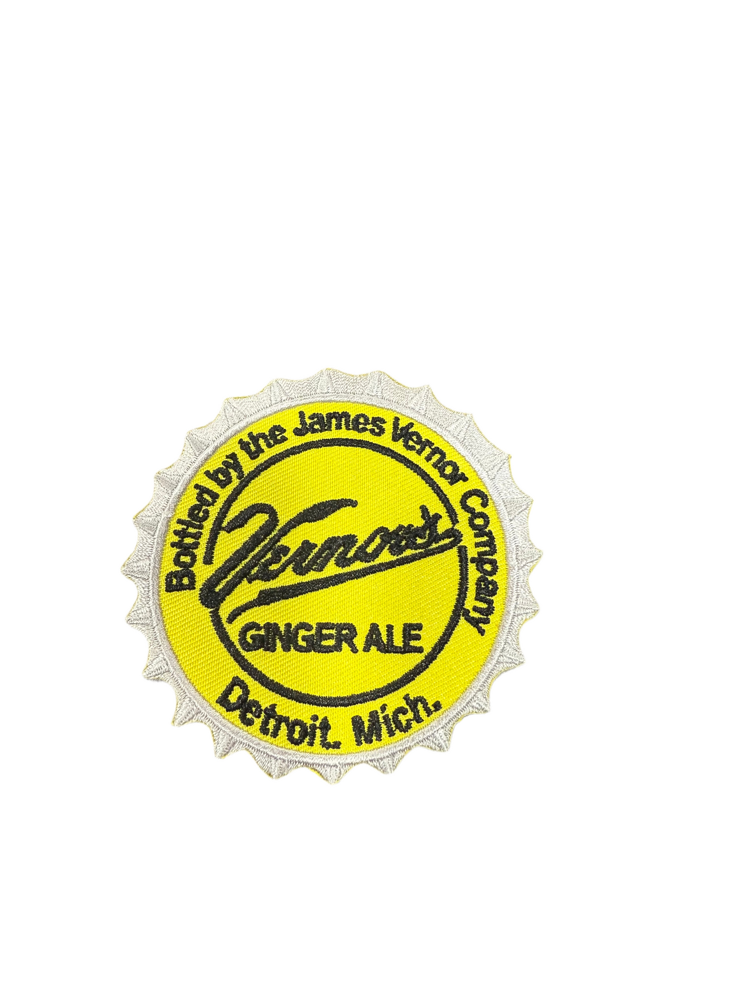 Vernor’s iron on patch