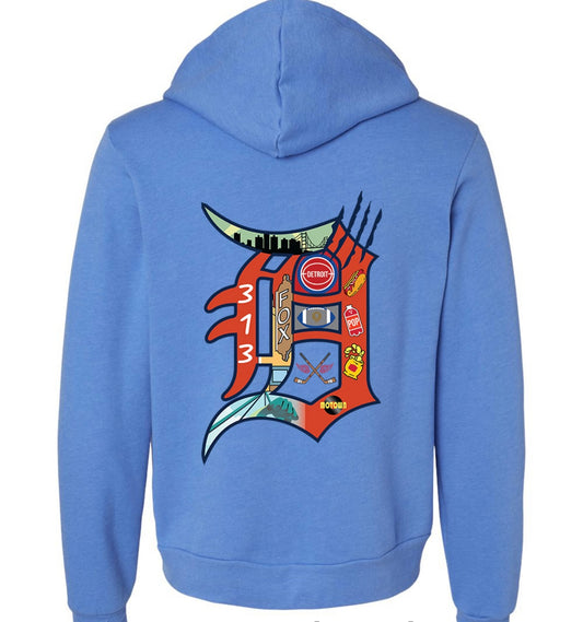Detroit Zip Sweatshirt