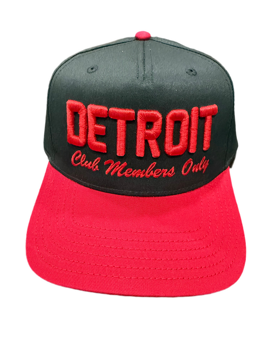 Detroit Club Members Only SnapBack