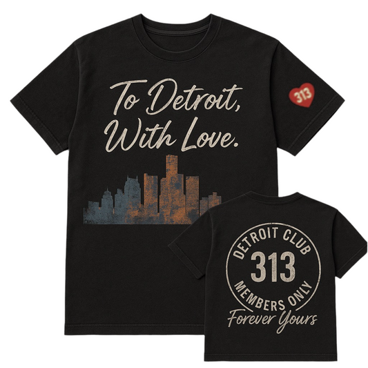 To Detroit, With Love T-Shirt