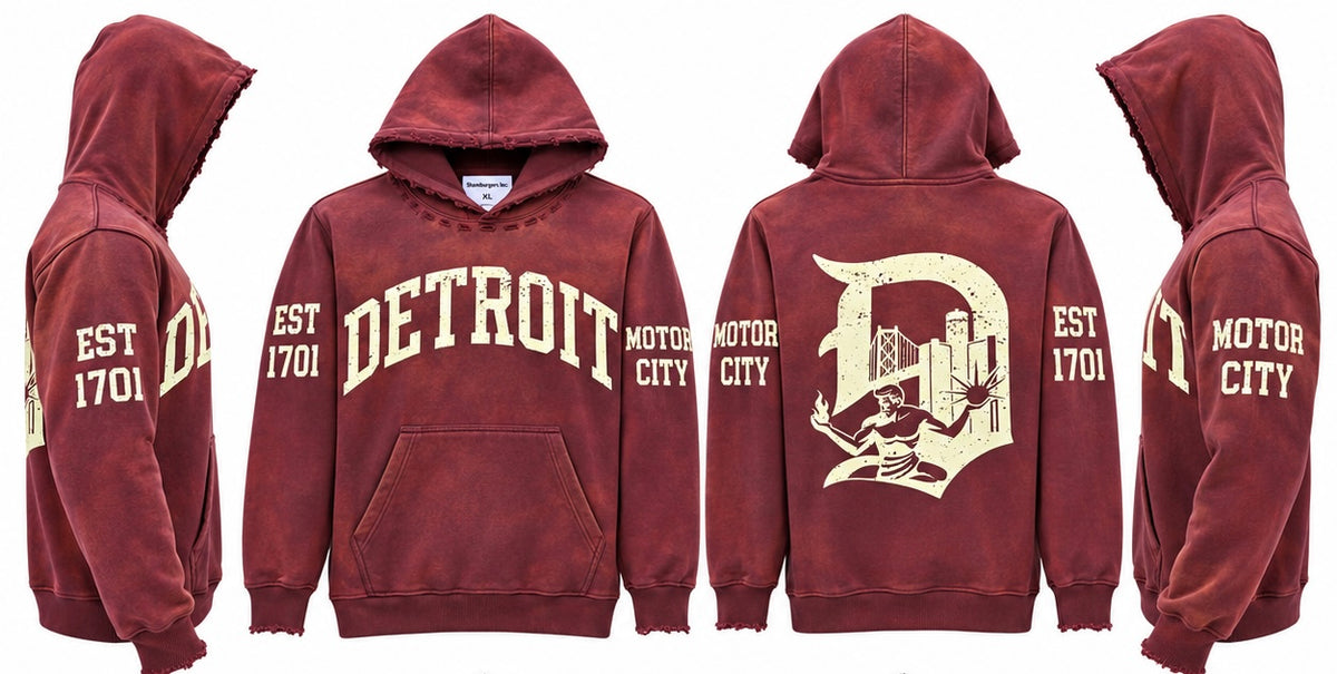 Motor City Vintage Burgundy