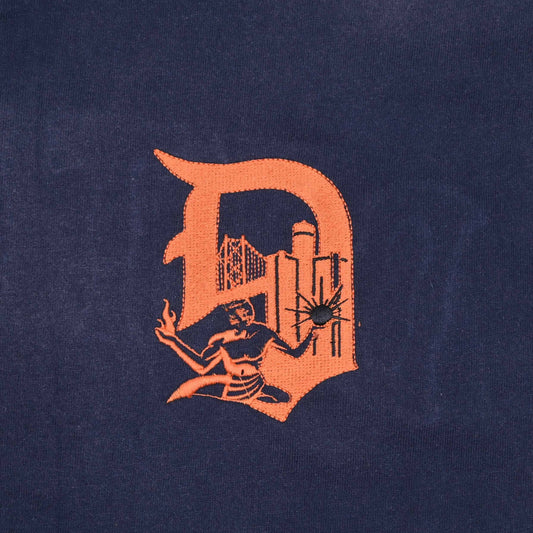 Big Detroit Energy Acid Wash (Navy & Orange)