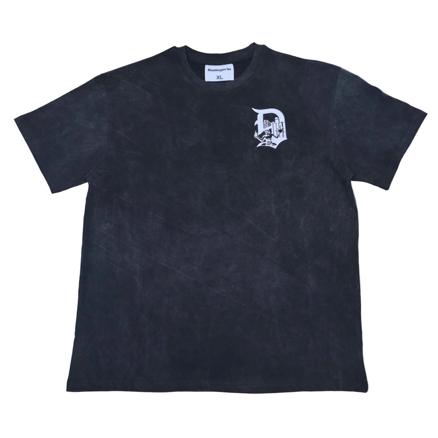 Big Detroit Energy Oversized Acid Washed T-shirt