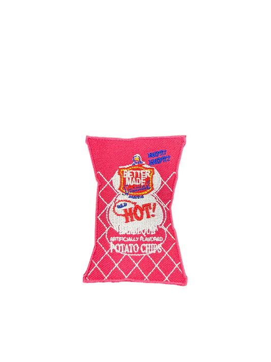 Better Made “hot” chips iron on patch