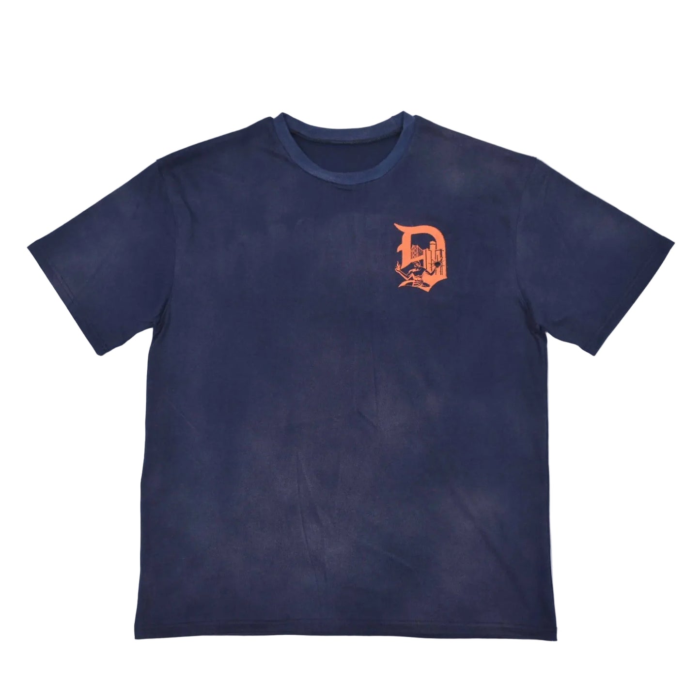 Big Detroit Energy Acid Wash (Navy & Orange)