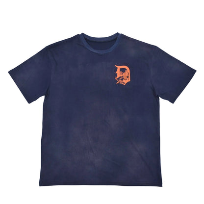 Big Detroit Energy Acid Wash (Navy & Orange)