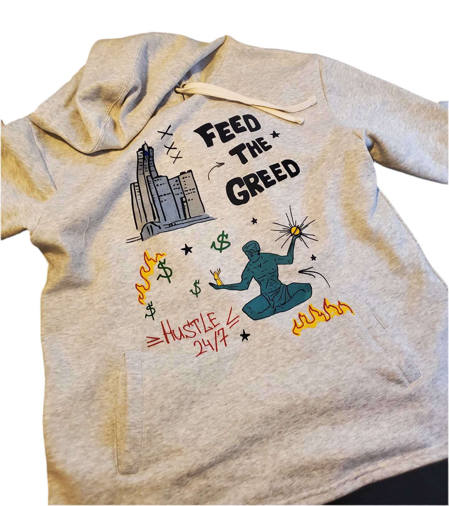 Feed the greed hoodie