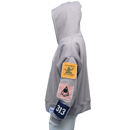 Iconic Patch Hoodie (gray)