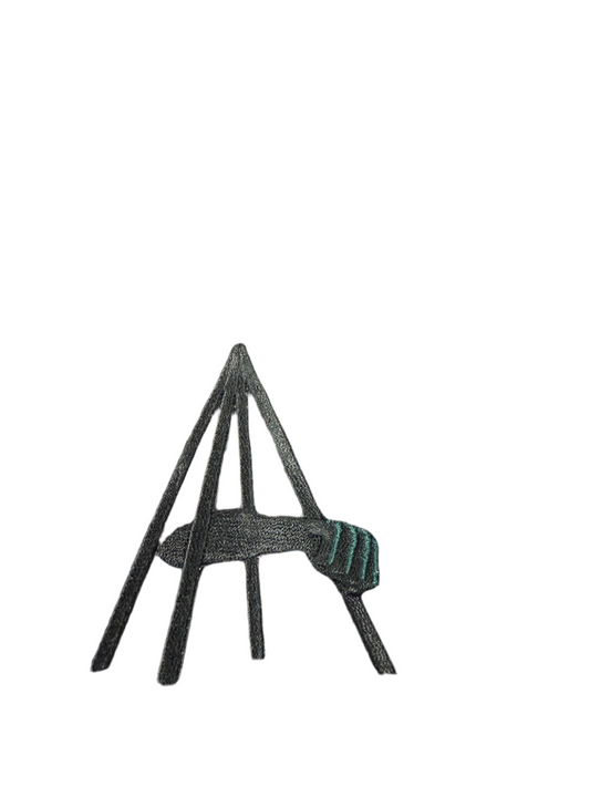 Joe Louis Fist iron on patch