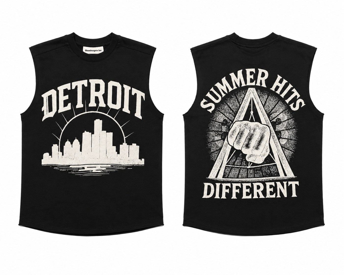 Summer Hits Different Muscle Tee